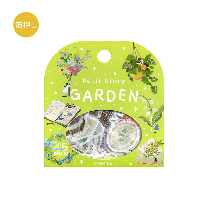 BGM 'Petite Story' Washi Paper Deco Stickers - Gardening