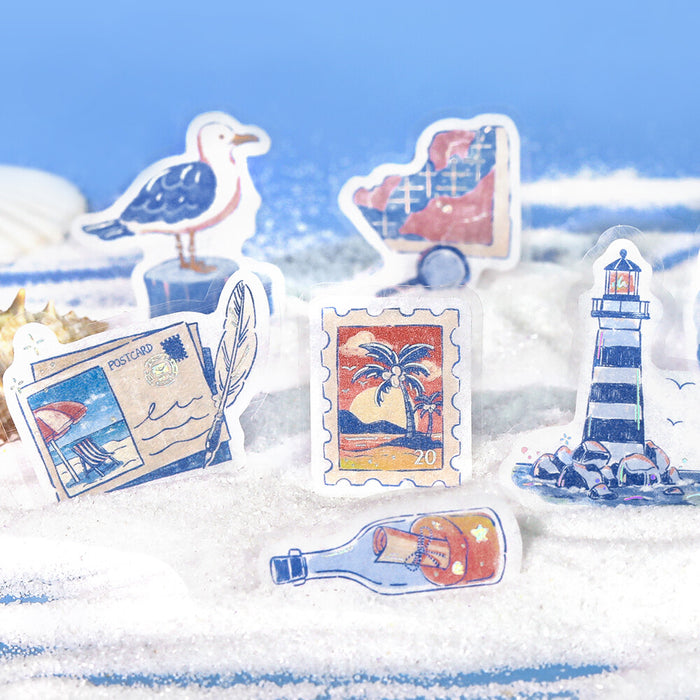 BGM 'Fragments of a Journey' Washi Paper Deco Stickers - To the Sea