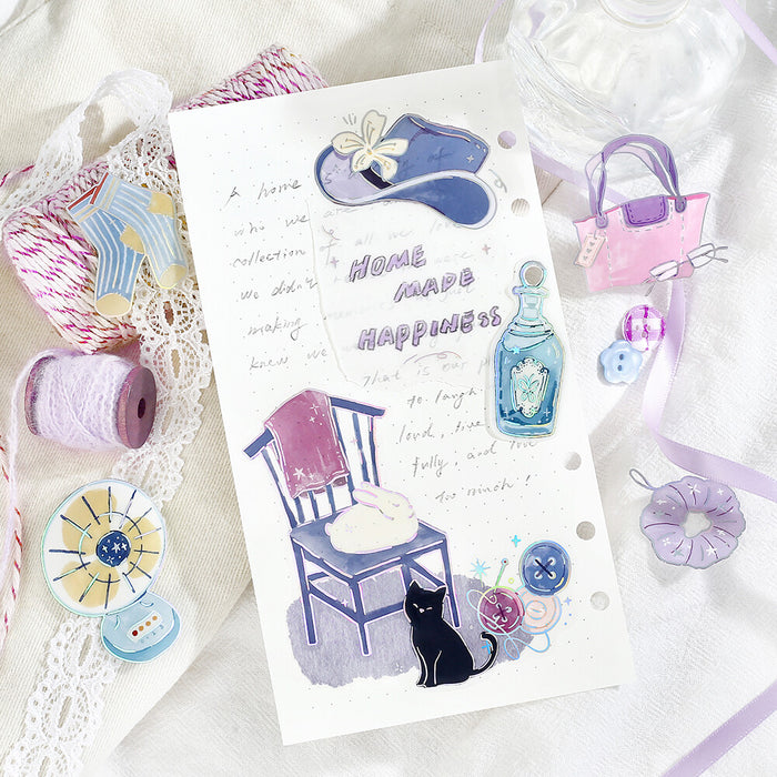 BGM 'Dolce Vita' Clear Deco Stickers - Piece of Life