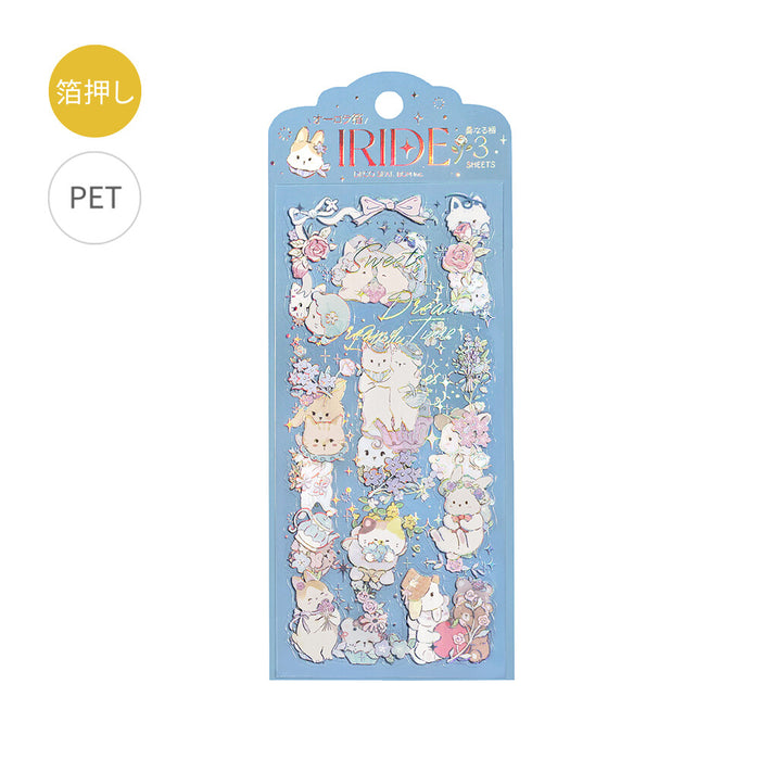 BGM 'IRIDE' Series Clear Deco Stickers - Fairy Tale Animal