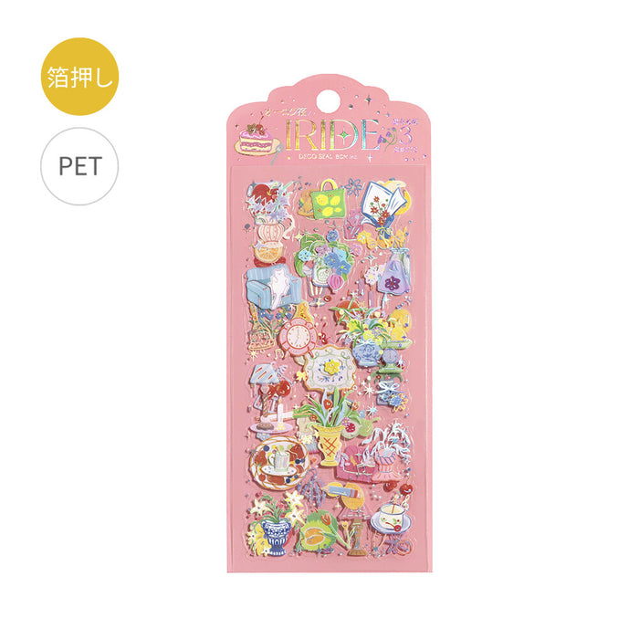 BGM 'IRIDE' Series Clear Deco Stickers - Colours for Living