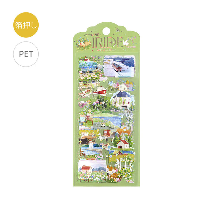 BGM 'IRIDE' Series Clear Deco Stickers - On the Road