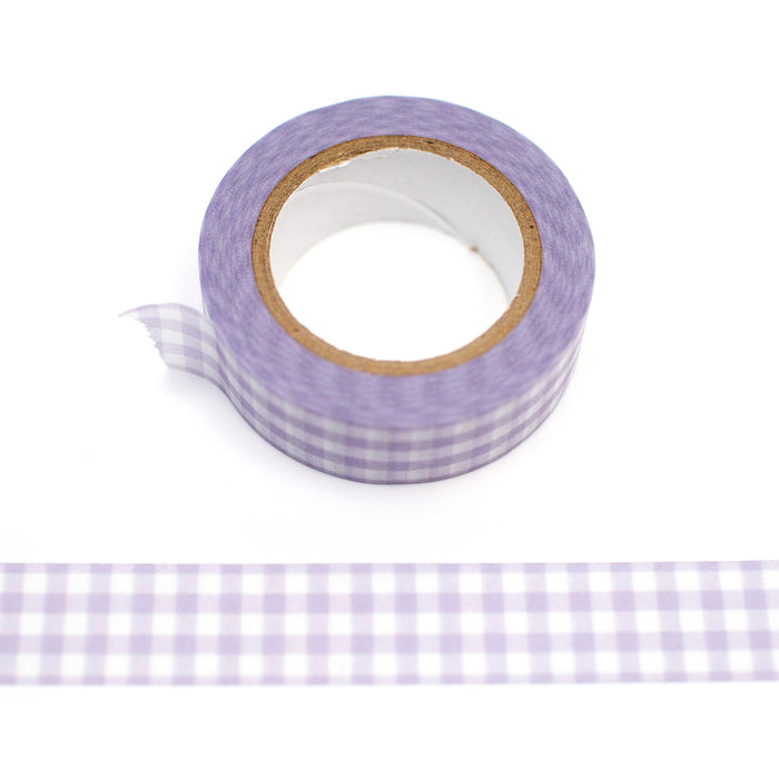 Pastel Gingham Check Washi Tape - 3 Colours