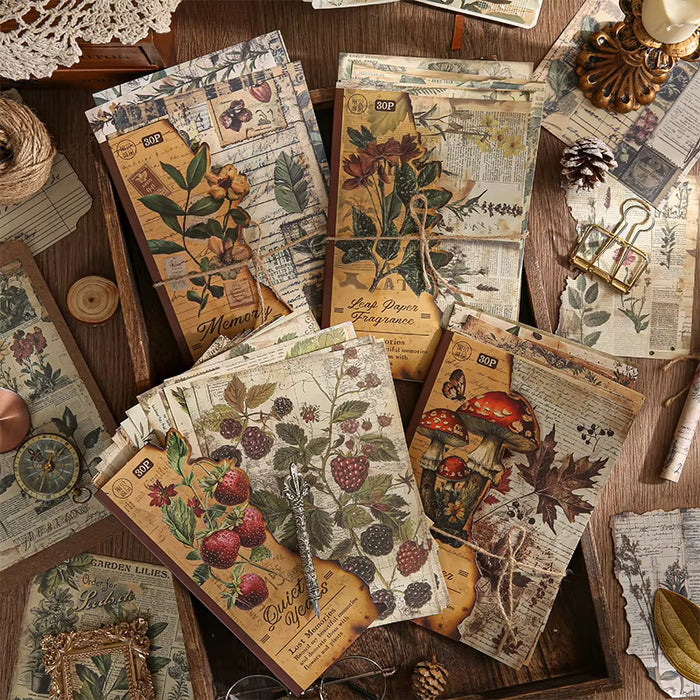 Lost Memories Collage Paper Pack - Forest Whisper