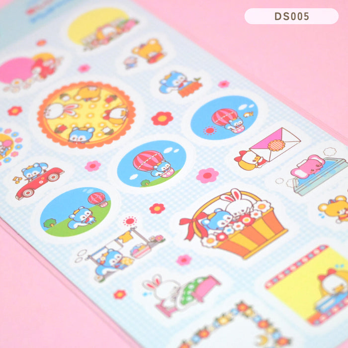 rainbowholic x Ochame Friends Daily Stickers - Happy Day