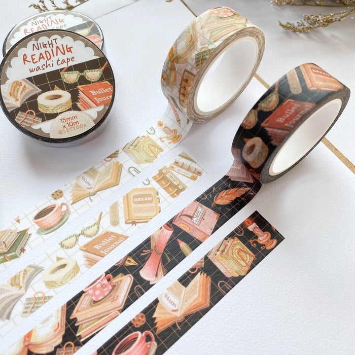 Washi Tape - Night Reading