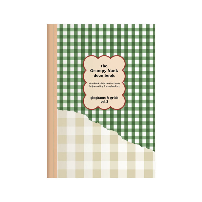 The Grumpy Nook Deco Book: Vol 3 - Ginghams & Grids