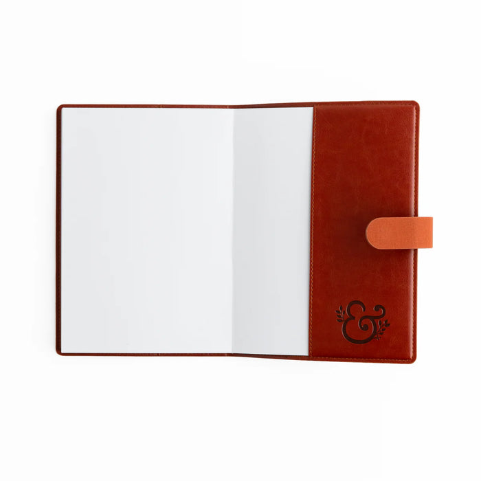 Everyday Deluxe A5 Refillable Journal - Keeper of Bees in Rust