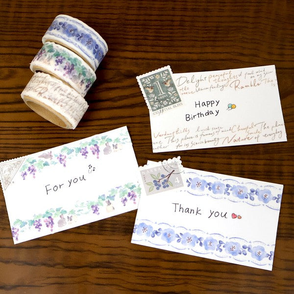 Mind Wave 'Draw' Series Die-Cut Washi Tape - Flower