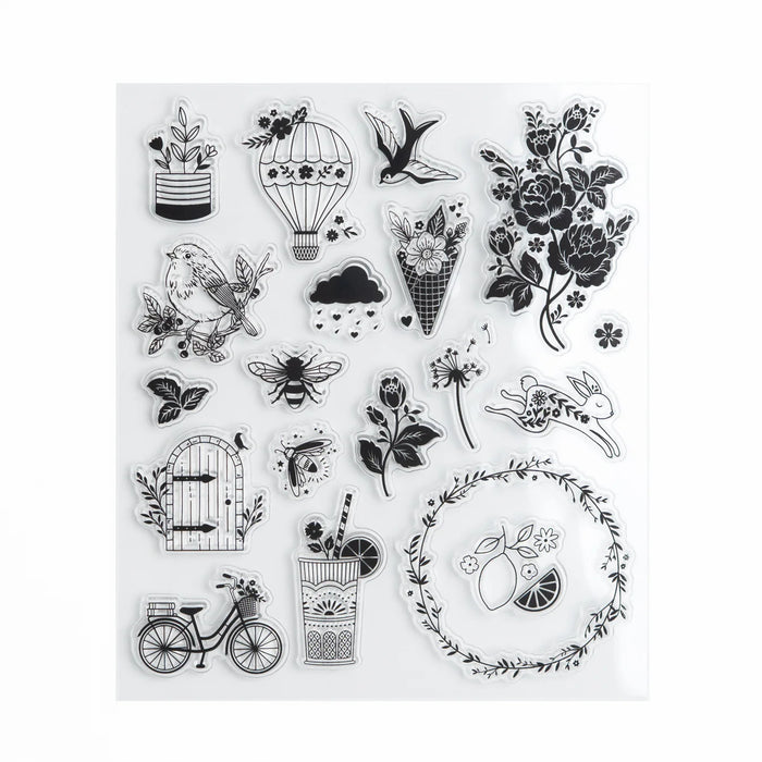 Acrylic Stamp Set - Fave Icons
