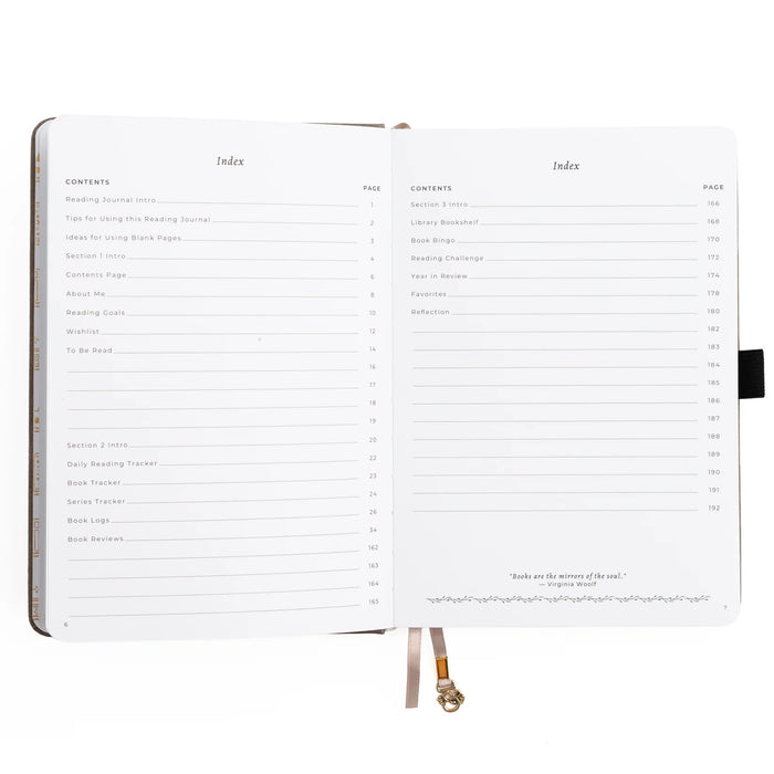 Books of Beauty A5 Reading Journal