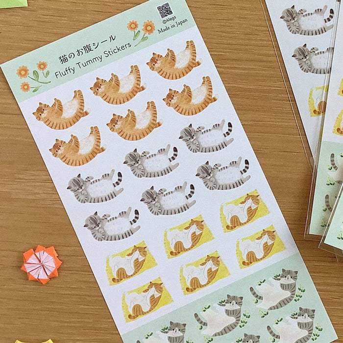 Sticker Sheet - Fluffy Tummy