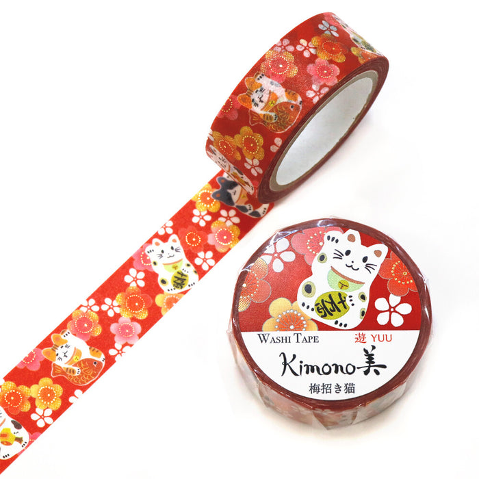 Japanese Masking Tape - Maneki-neko