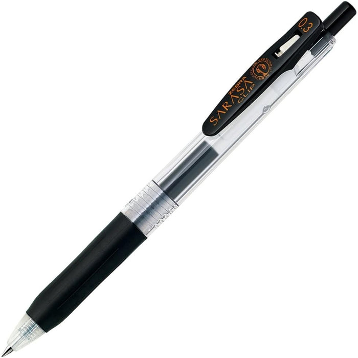 Zebra Sarasa Clip Gel Pen 0.3mm - Black