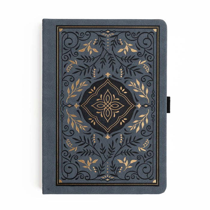 Storybook in Navy A5 Kraft Paper Dot Grid Notebook