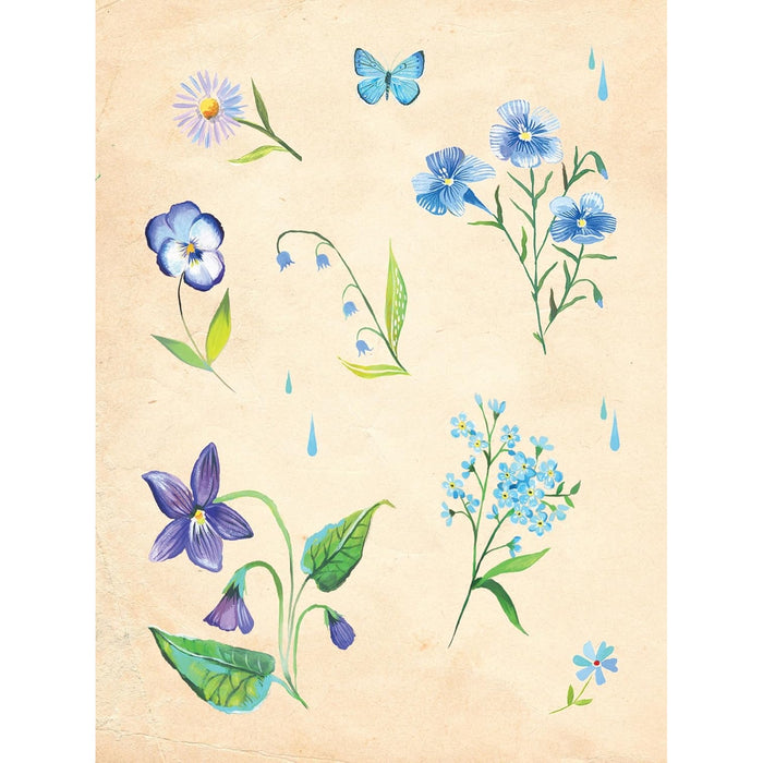 Wildflower Picnic Sticker Book - 100+ Stickers of Fresh Fruits, Flowers, and Gingham Galore!
