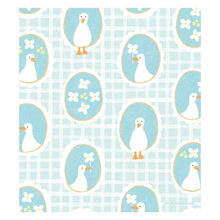 Memo Pad - Flowers & Ducks