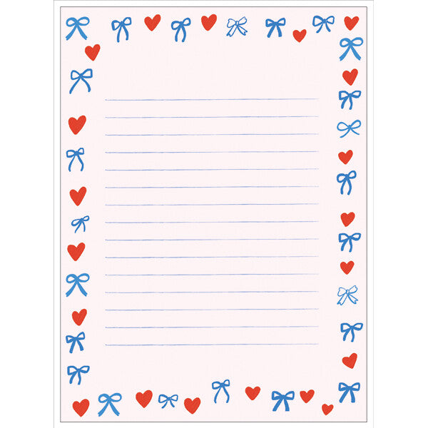 Letter Set - Ribbon Heart