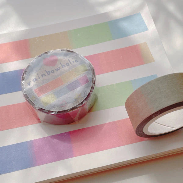 rainbowholic Washi Tape - Rainbow Gradation