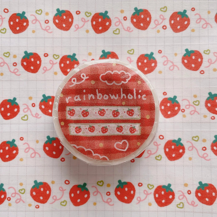 rainbowholic Washi Tape - Strawberry