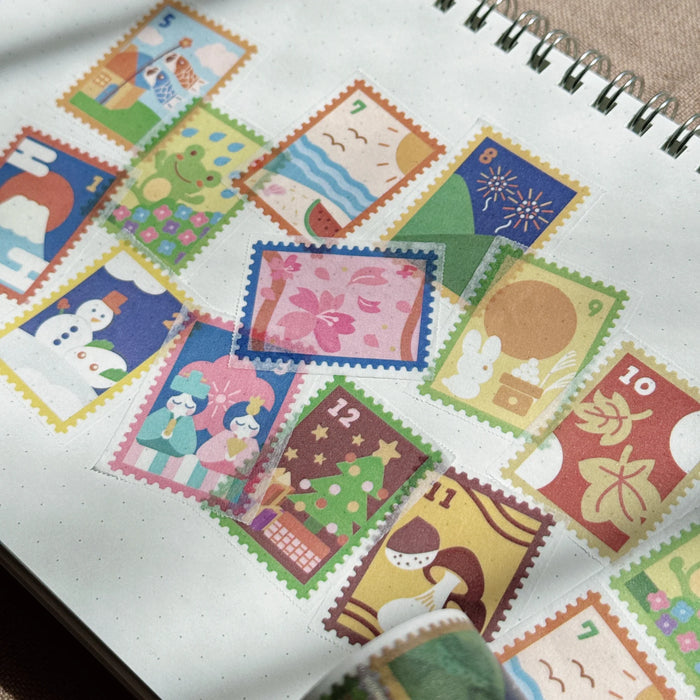 rainbowholic x Shohoku College Washi Tape - Japan Year (Perforated)