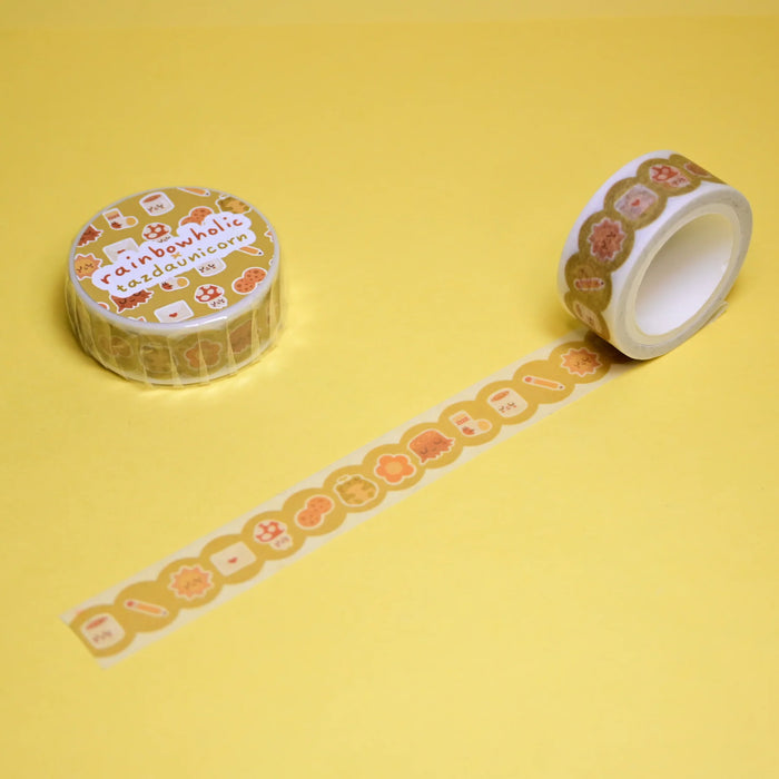 rainbowholic x Tazdaunicorn Washi Tape - Froggy's Cozy Life
