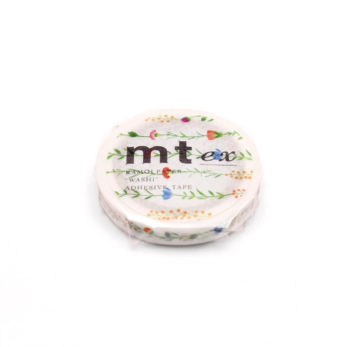 mt Slim Masking Tape - Flower Line