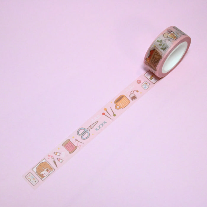 rainbowholic x lovesoup Washi Tape - Journaling Teatime