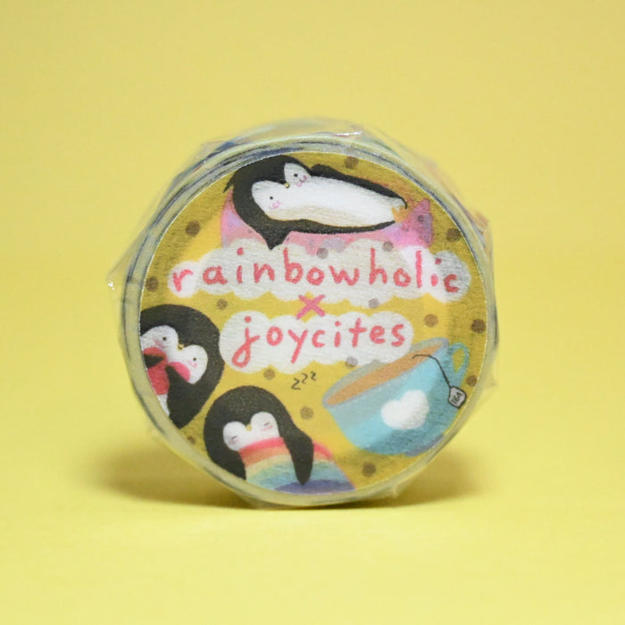 rainbowholic x joycites Washi Tape - Penguin Everyday