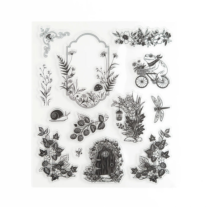 Acrylic Stamp Set - Meadow & Vine