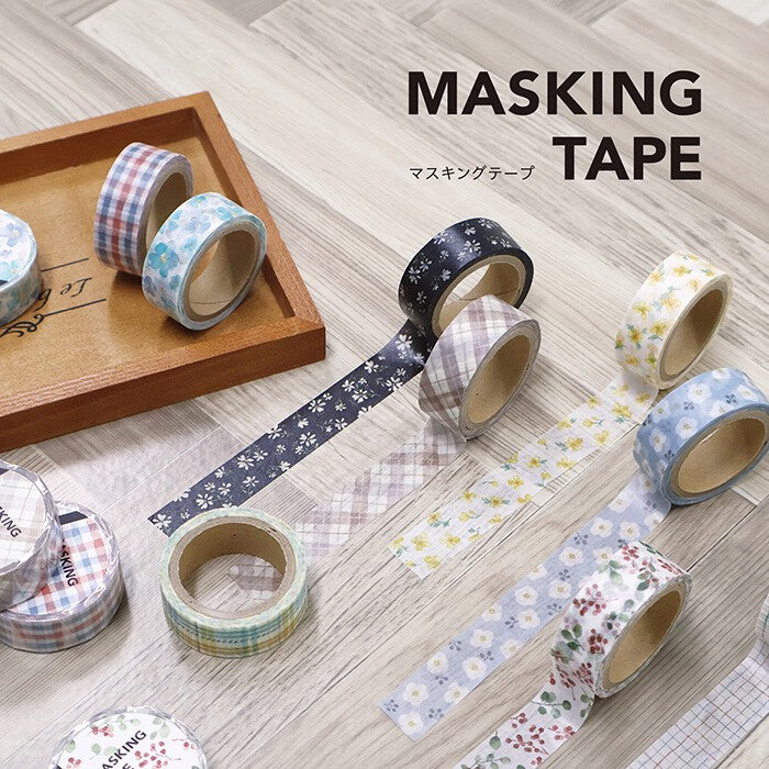 Mind Wave Japan Washi Tape - Check Pattern #4