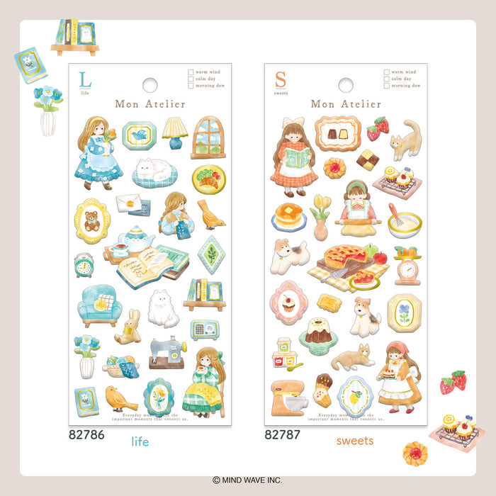 Mind Wave 'Mon Atelier' Series Stickers - Life