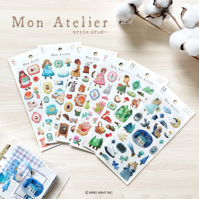 Mind Wave 'Mon Atelier' Series Stickers - Life