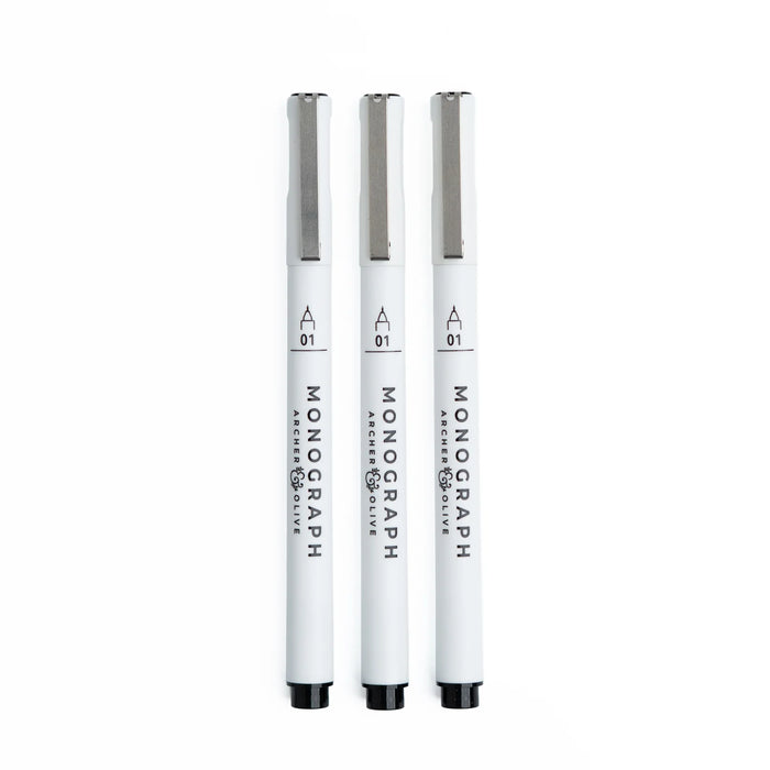 Fineliner Pens - Set of 3