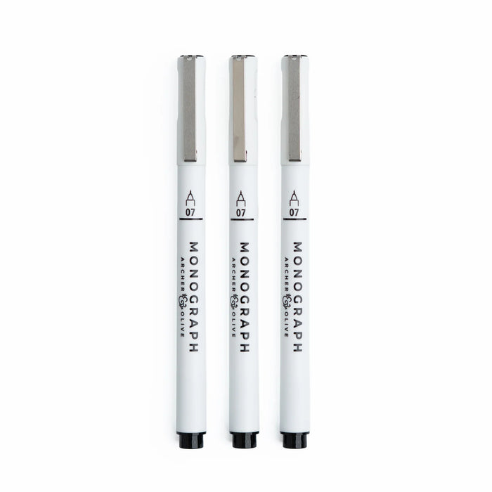 Fineliner Pens - Set of 3