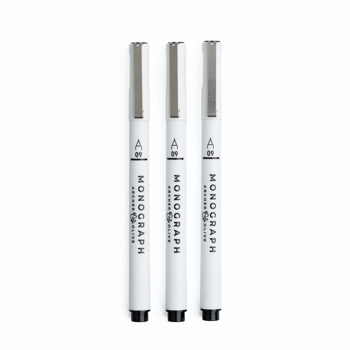 Fineliner Pens - Set of 3