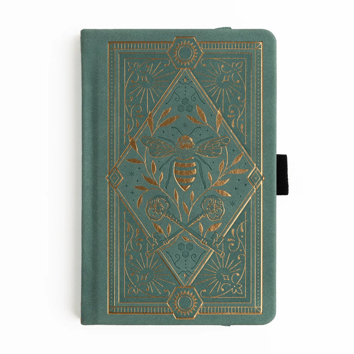 Keeper of Bees in Soft Teal Notebook