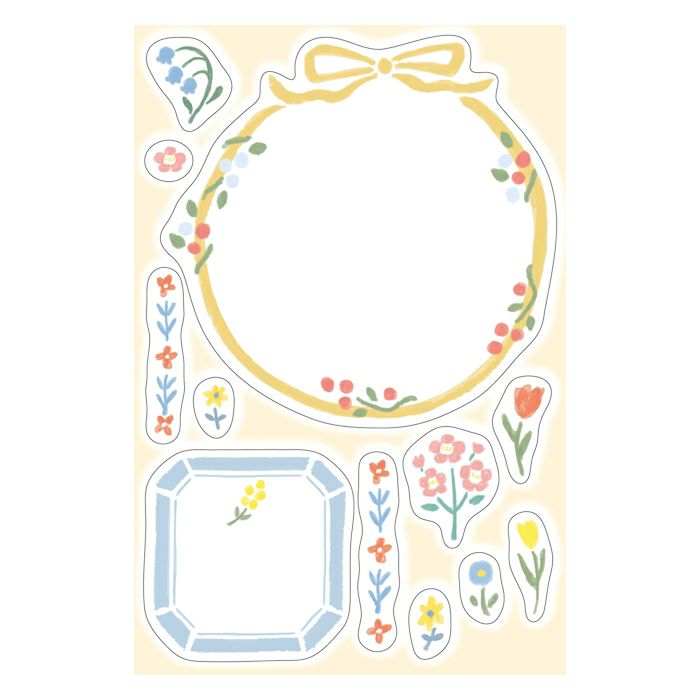Message Stickers - Brooch