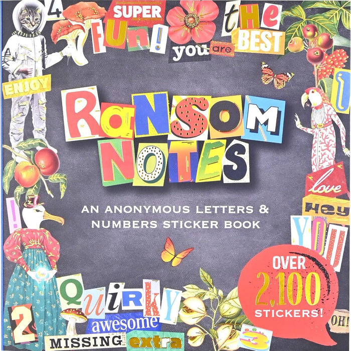 Ransom Notes Sticker Book - Over 2100 Stickers!