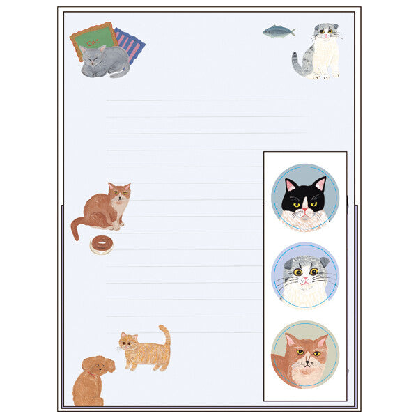 Letter Set - Cat (Purple)
