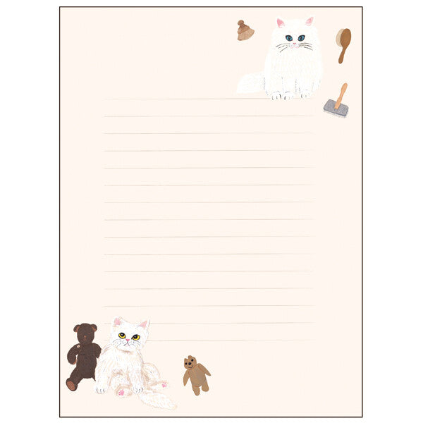 Letter Set - Cat (Beige)