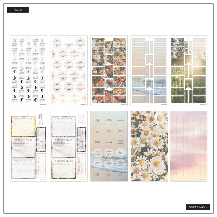 The Happy Planner CLASSIC Value Pack Stickers - Modern Nature - 30 Sheets