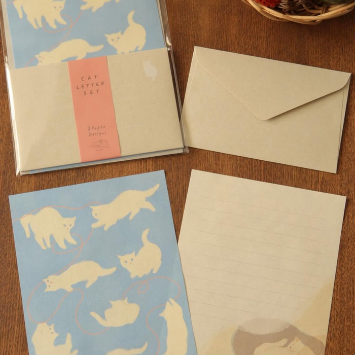 Mula Letter Set - Polka Cat