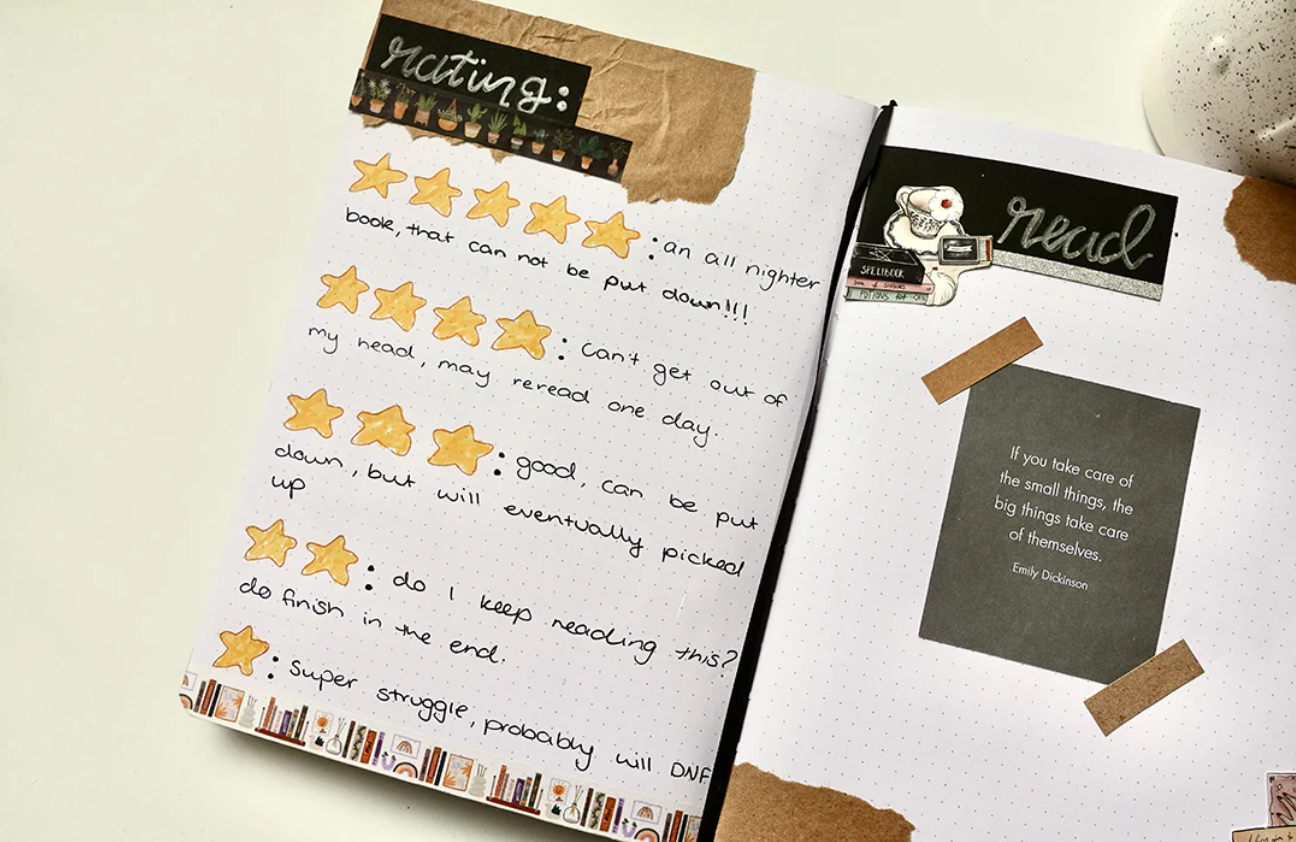 GUEST BLOG - How to start and write a reading journal by Library of Kate