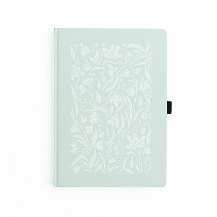 Snowdrops Dot Grid Notebook