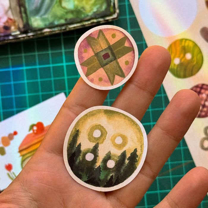 Vinyl Sticker Sheet — Trinkets