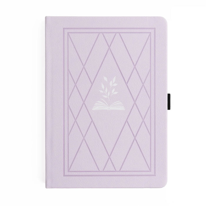 Vintage Library in Lilac Reading Journal