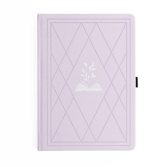 Vintage Library in Lilac Reading Journal