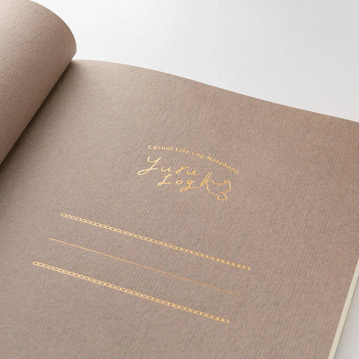 Midori Yuru Log B6 Notebook - Forest