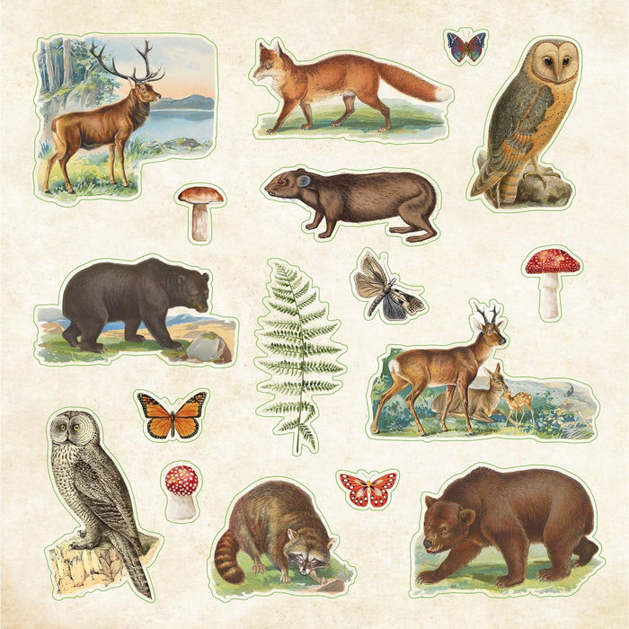 Zoological Ephemera Sticker Book - Over 680 Stickers!